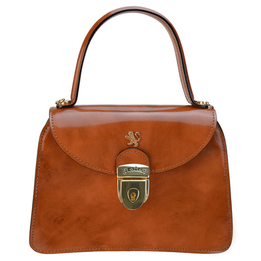 Pratesi Veneziano R285/M 소가죽 레이디 백 - Radica Brown
