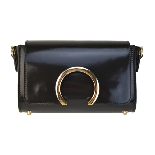 소가죽 소재의 Pratesi Portovenere R200 백 - Radica Black