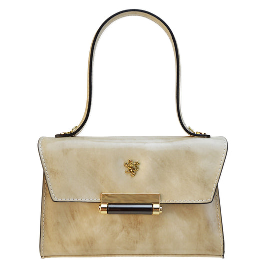 Pratesi Miss Impruneta R146 Bolso Lady en piel de vacuno - Radica ãƒ›ãƒ¯ã‚¤ãƒˆ