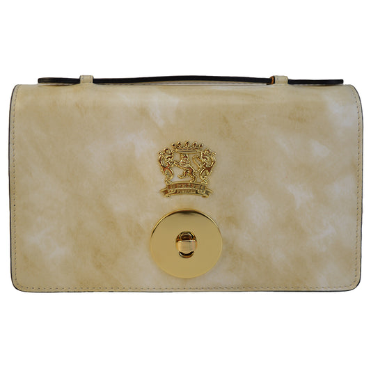 Pratesi Le Falle R194 Bolso de señora con bandolera cadena - Radica Blanco