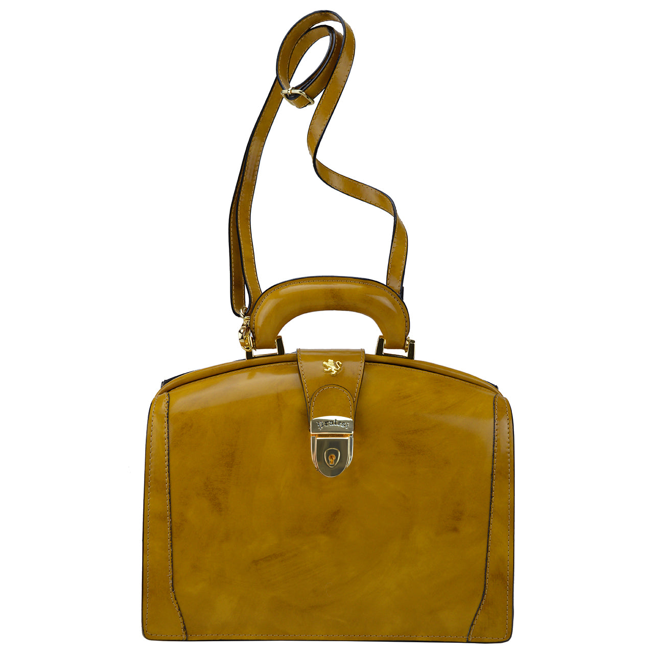 Pratesi Miss Brunelleschi Bag in genuine Italian leather - Chianti