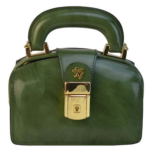 Pratesi Lady 18 Brunelleschi R120/18 en cuir de vache - Radica Dark Green