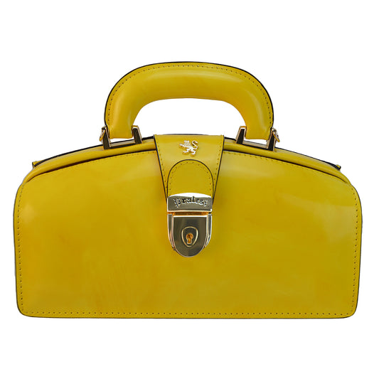 Pratesi Lady Brunelleschi Bag in genuine leather - Brunelleschi Yellow
