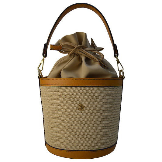 Sac Pratesi Secchiello Summer Lady S335/PCE - Cognac d'été