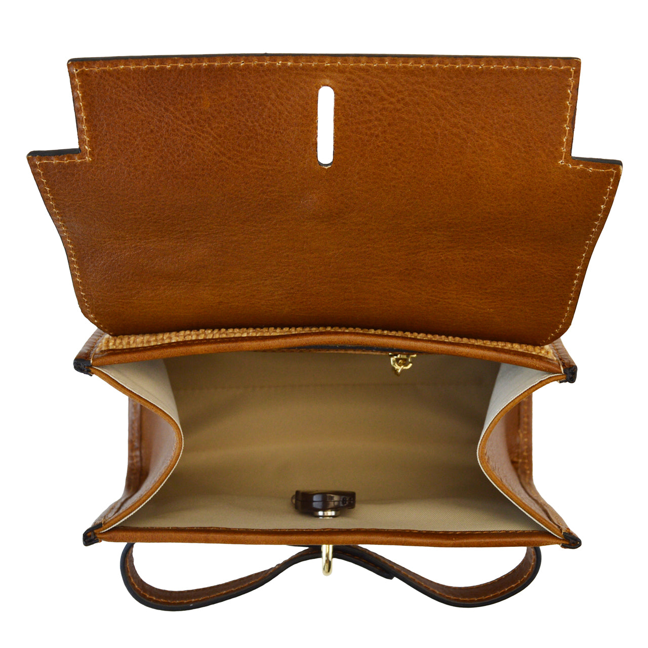 Pratesi Fondoli Lady bag S369/PCE - Summer Cognac- LQE