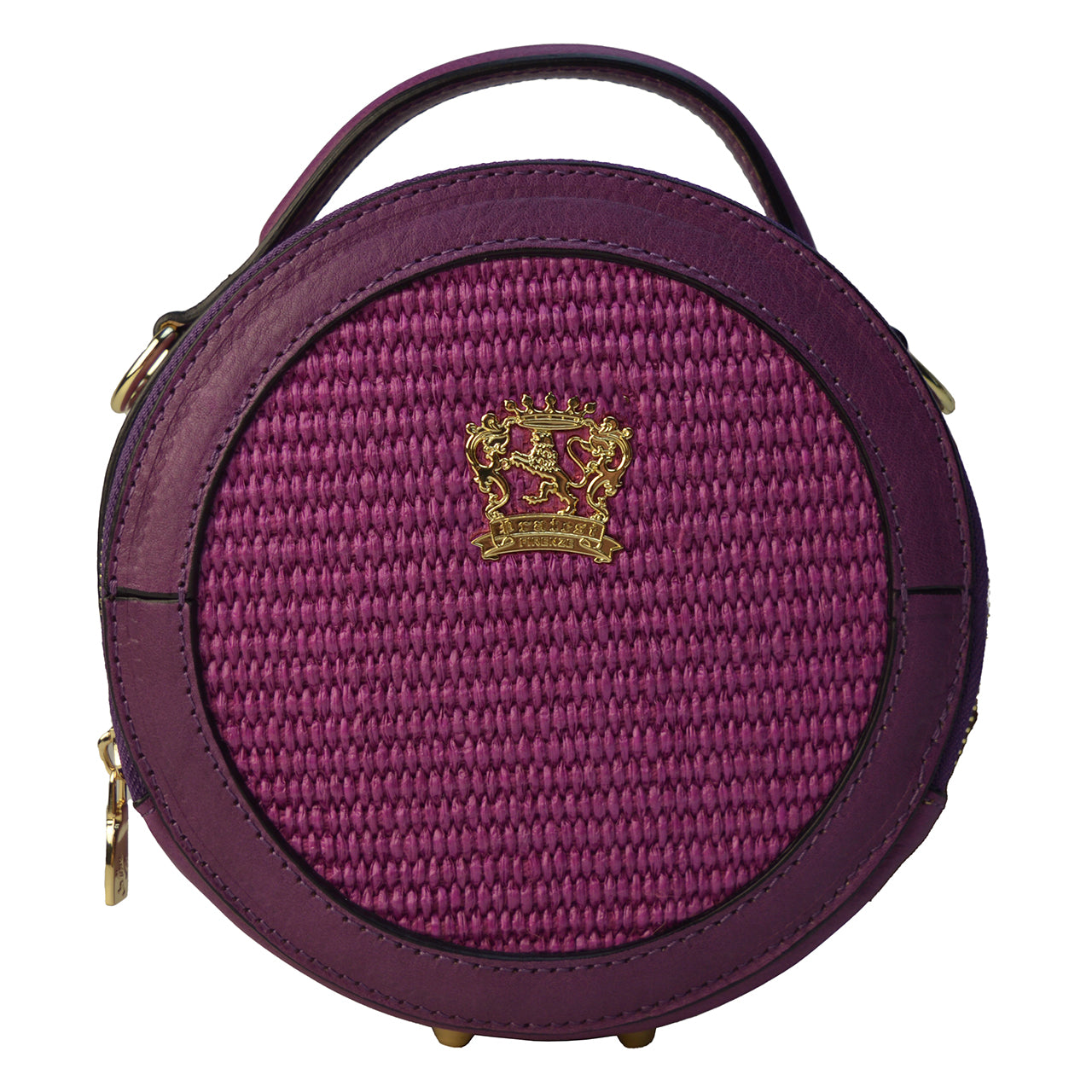 Pratesi Troghi Summer S188/PCE Tote Bag in genuine leather - Summer Violet