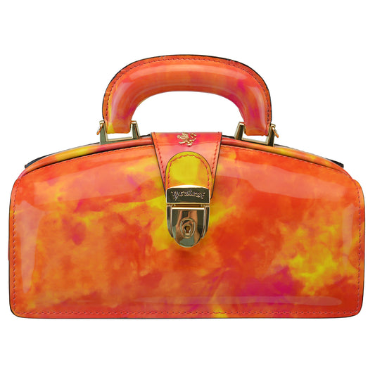 Pratesi Lady Brunelleschi Genuine Italian Leather - Orange