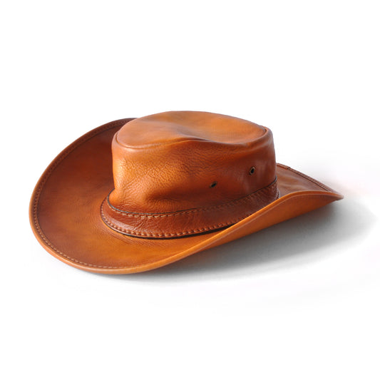 Pratesi Cagliostro Hat 61 cm in genuine Italian leather