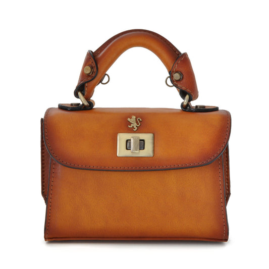 Pratesi Lucignano Small Handbag in genuine Italian leather