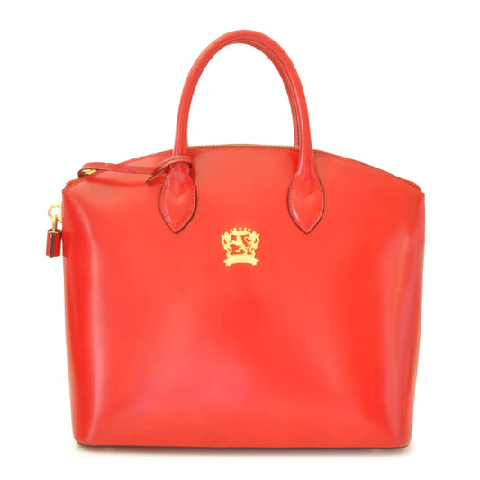 Sac Femme Pratesi Versilia R348 - Cuir Brunelleschi Cerise