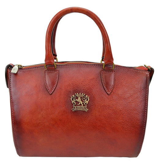 Pratesi Pontassieve Vegetable Tanned Italian Leather - Pontassieve Cherry