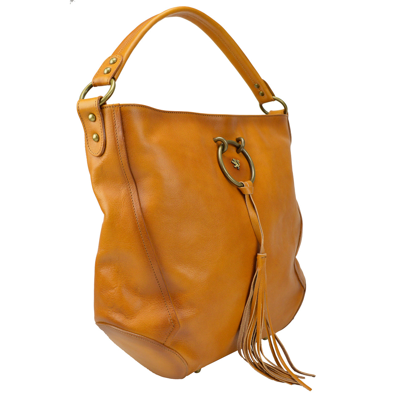 Pratesi Faella B477 Shoulder Bag in genuine Italian leather