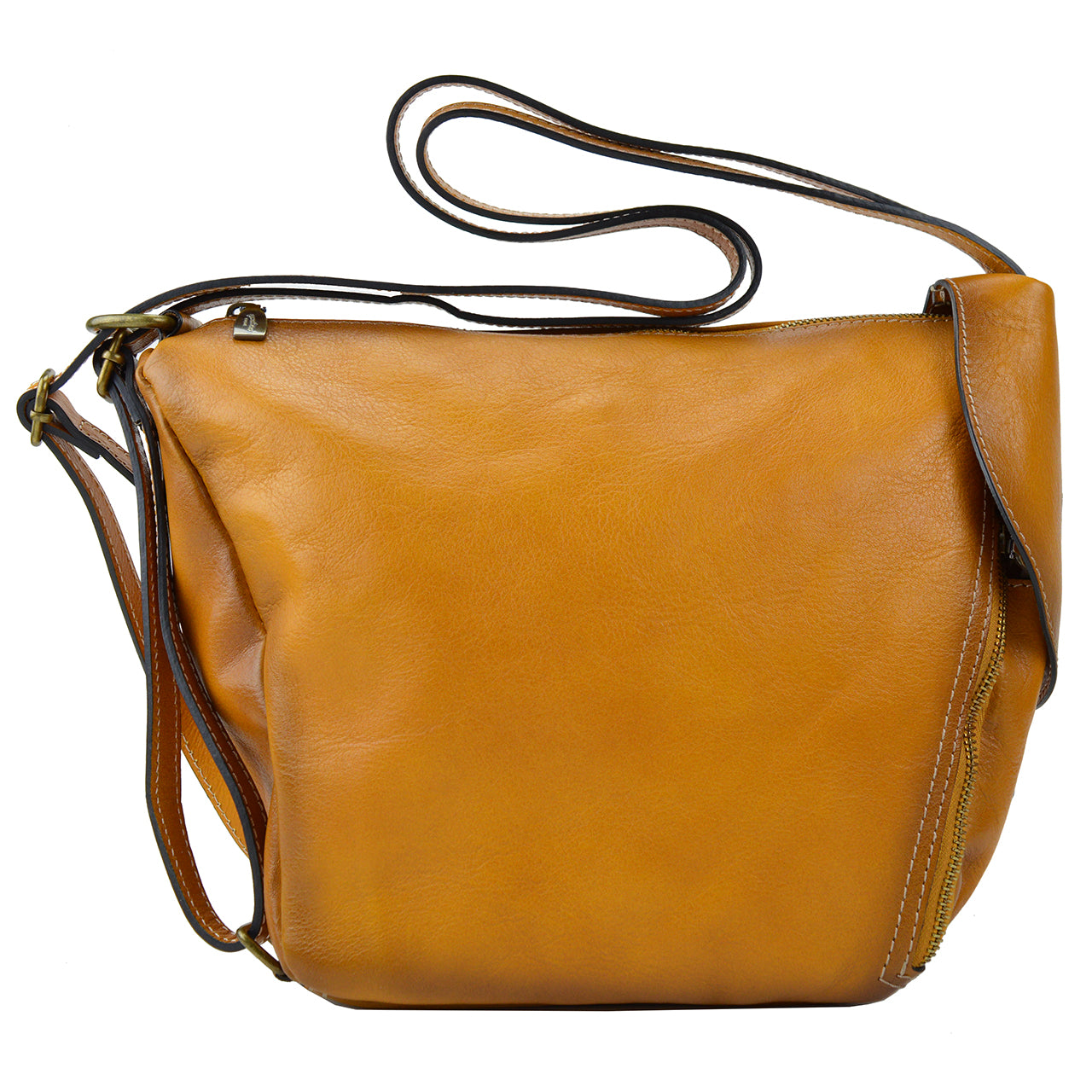 Pratesi Falgano B492 Shoulder Bag in genuine Italian leather