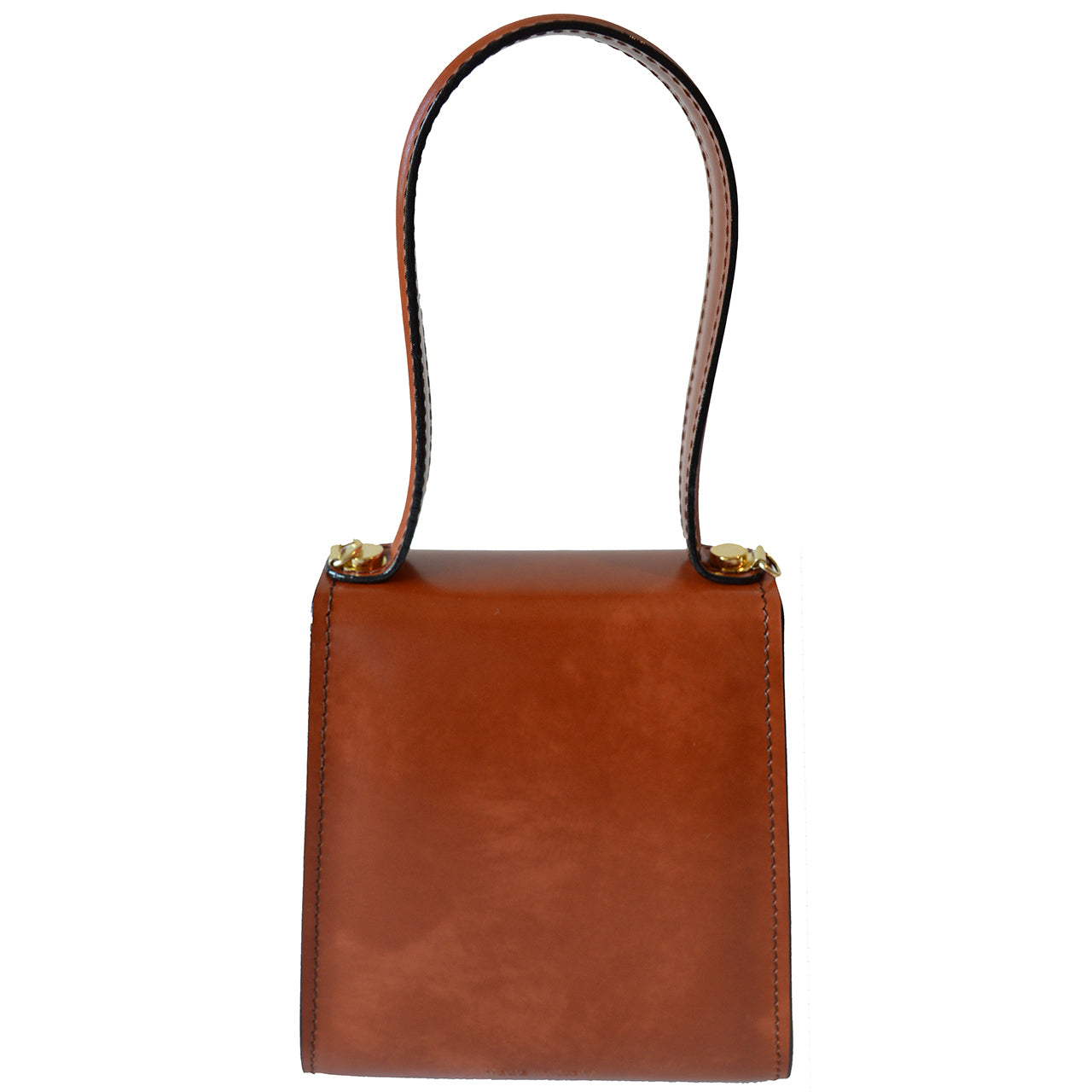 Pratesi Artemisia Small Lady Bag en véritable cuir italien - Artemisia Radica Noir