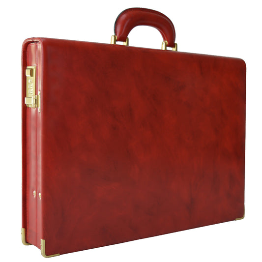 이탈리아산 천연 가죽 소재의 Pratesi Machiavelli 슬림 부착 케이스