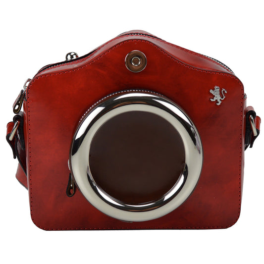 Pratesi Fotocamera - Brunelleschi Leather Cherry
