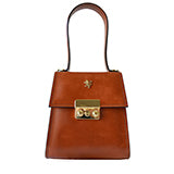 이탈리아산 천연 가죽 소재의 Pratesi Artemisia 스몰 레이디 백