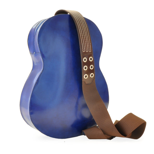 Pratesi Da Filicaja Guitar Backpack in genuine Italian leather
